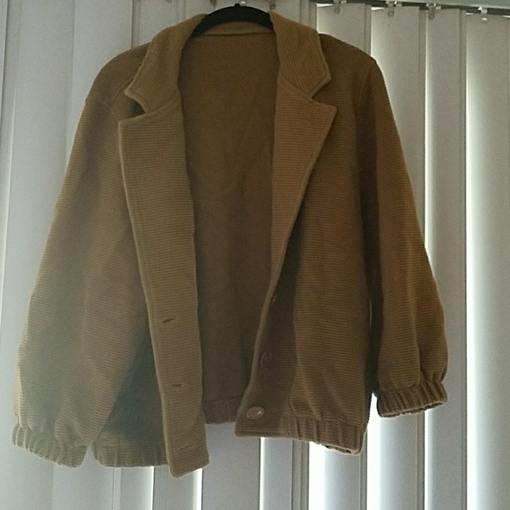 American Apparel Ottoman Rib Jacket